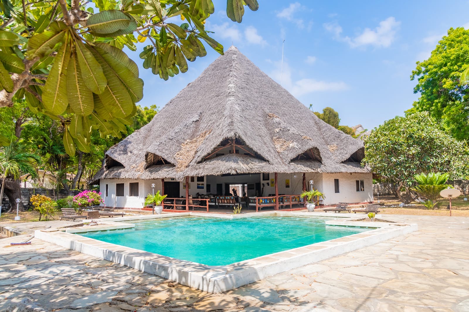 Thatched Swahili-style residence with private pool in Casuarina, Malindi